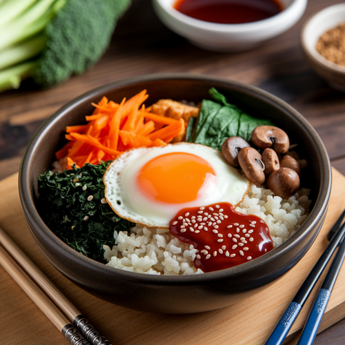 Cauliflower Rice Bibimbap