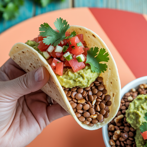 Lentil Walnut Tacos
